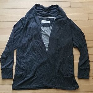 Carve designs striped long sleeve cover up